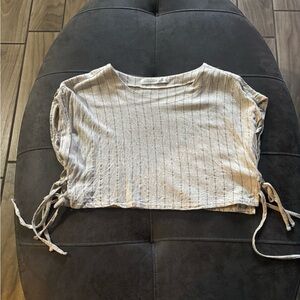 Altar'd State Striped Crop Top